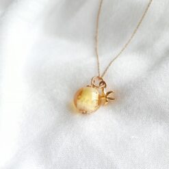 Collier Ile d'Arz Bulles Champagne