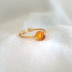 Les Perles du Golfe du Morbihan LouPi Verre Bague Chloé
