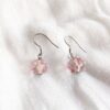 Les Perles du Golfe du Morbihan LouPi Verre Boucles d'oreilles Mélodie