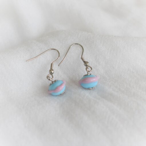 Boucles d'oreilles Lila Les Perles du Golfe du MorbihanBoucles d'oreilles Lila Les Perles du Golfe du Morbihan