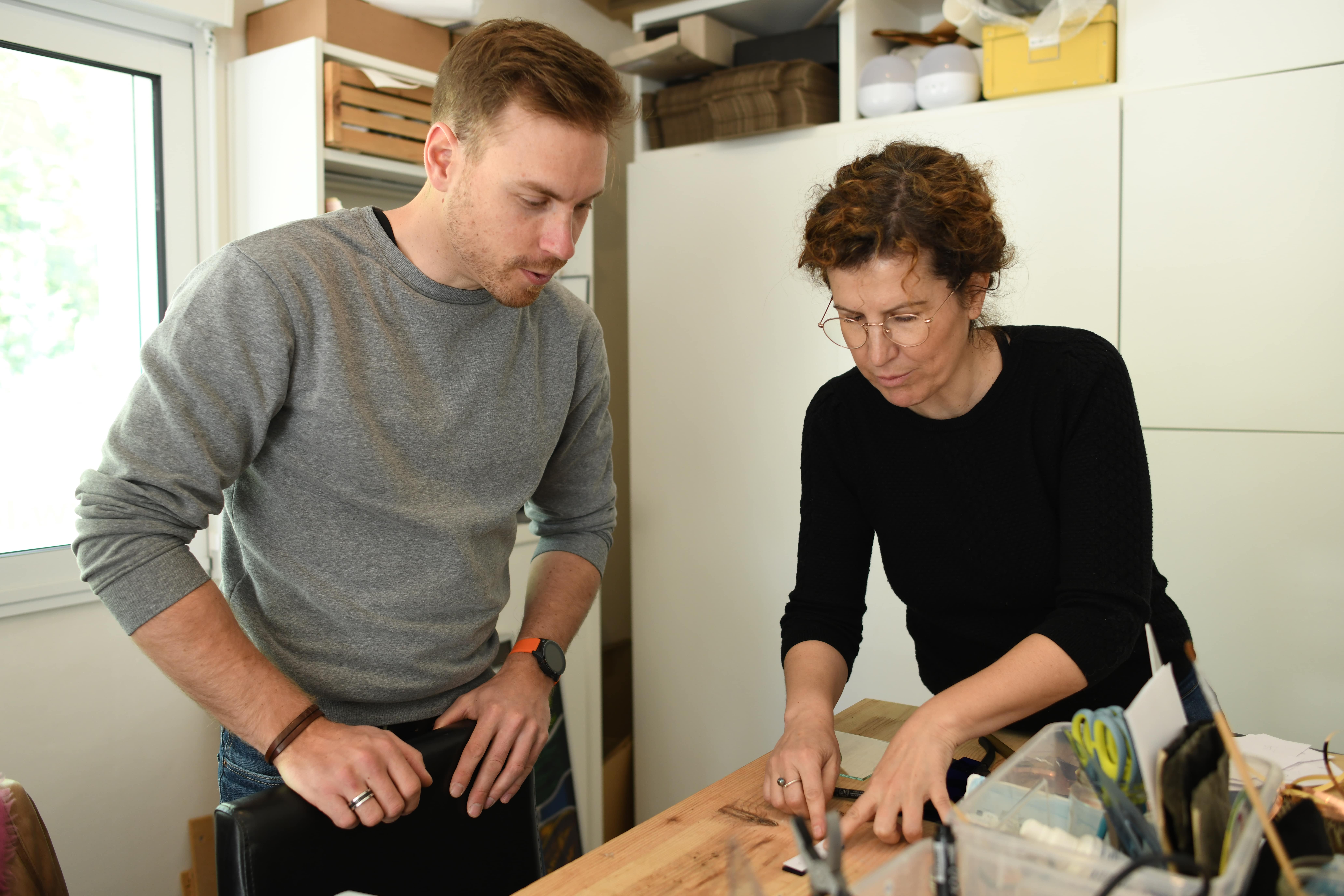 initiation vitrail au plomb atelier LouPi Verre