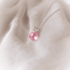 Collier perle rose douceur